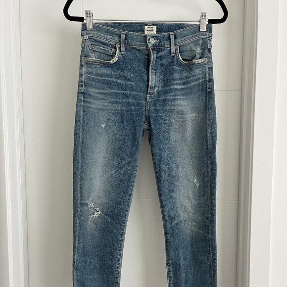 Citizens Of Humanity Denim - Citizens of Humanity Premium Vintage Rocket Crop High Rise Skinny